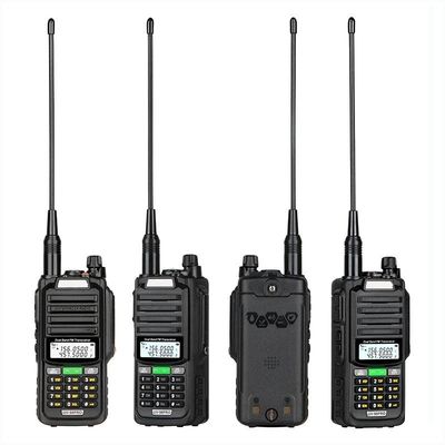 128*60*33mm Walkie Talkie UHF Trasmettitore radio bidirezionale per la gamma di frequenza 400-470MHz