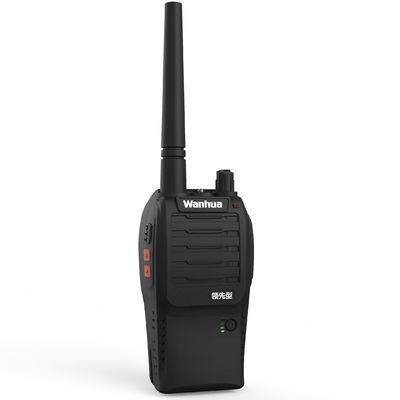 Wanhua S6 Black 4G POC Walkie Talkie con batteria Li-ion da 3,7 V e doppia banda UHF/VHF