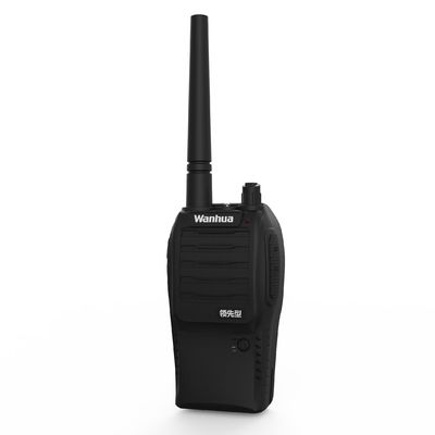 Wanhua S6 Black 4G POC Walkie Talkie con batteria Li-ion da 3,7 V e doppia banda UHF/VHF