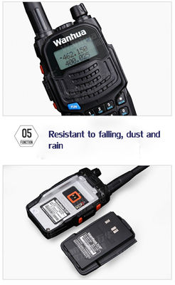 5W VHF UHF Dual Band Ham Radio Transceiver per radio portatile a due vie Walkie Talkie