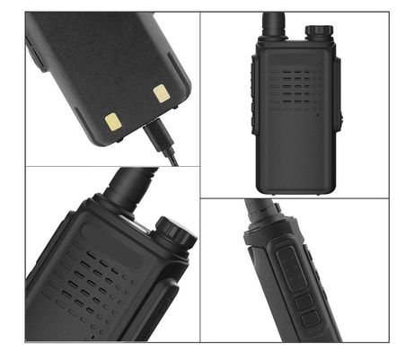 Portatile Terminal Style 5W Dual Band UHF Ham Walkie Talkie per le comunicazioni intercom