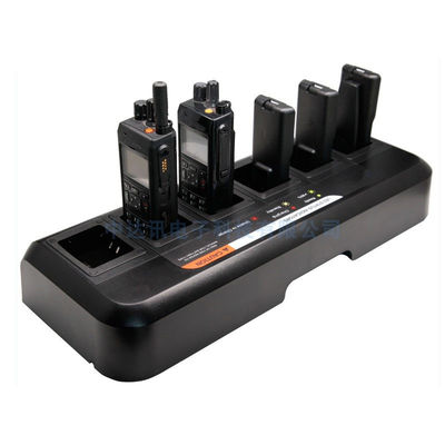Walkie Talkie Multichannel Battery Charging Station Output 12V-1A Compatibile con il GMRS