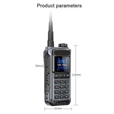 VHF 136-174 MHz Trasmettitore IC-U86 UHF 400-470MHz Radio a due vie Walkie Talkie Nero