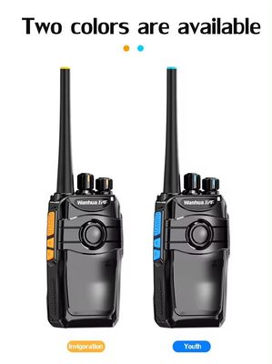 Sistema di interfono walkie-talkie portatile per bancone 103*61*33MM 16 canali di archiviazione
