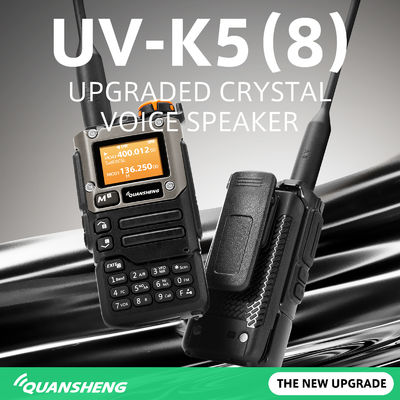 VHF UHF Quansheng UV-K58 Radio Walkie Talkie a doppia banda a due vie con 200 canali di archiviazione
