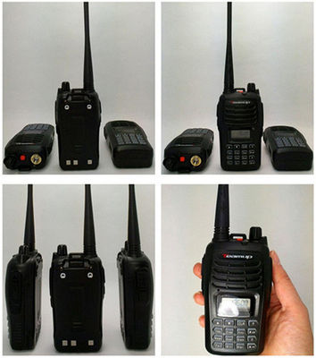 Il più potente walkie talkie VHF/UHF T550 con potenza di uscita di 4W e 16 canali di archiviazione