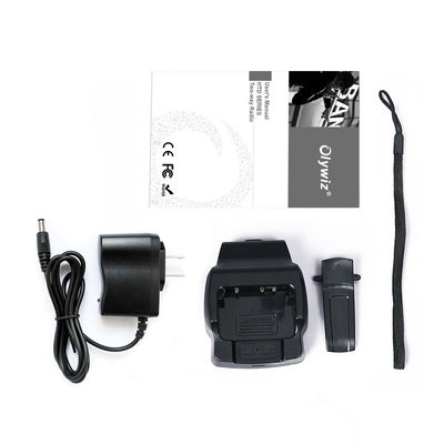 2023 6W UHF Walkie Talkie portatile a due vie Radio Station Transceiver Comunicatore con carica USB