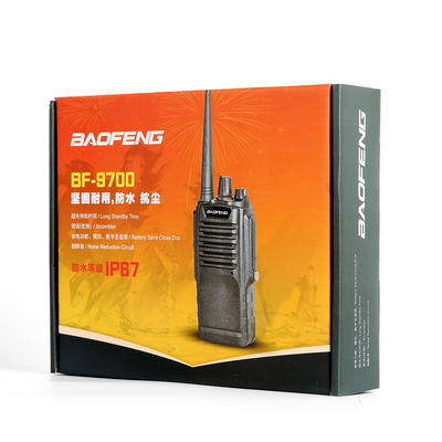 Baofeng BF-9700 S-51 IP67 Radio a doppia banda a doppia via con 128 canali di archiviazione