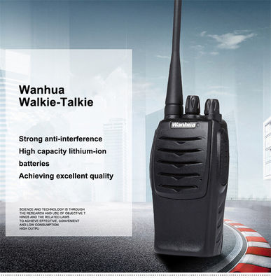 Wanhua WH27 Walkie Talkie a lungo raggio Radio bidirezionale con -30 a 60°C