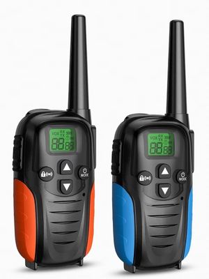 2W Radio HTD833 0-2km Walkie Talkie portatile a lungo raggio 86g 140*51*34MM