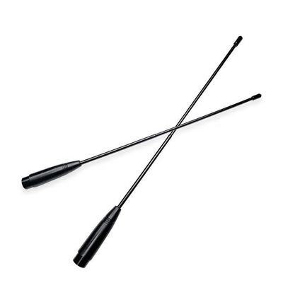1.5W Potenza di uscita doppia banda VHF/UHF 144/430MHz Bendable Whip Mobile Radio Antenna