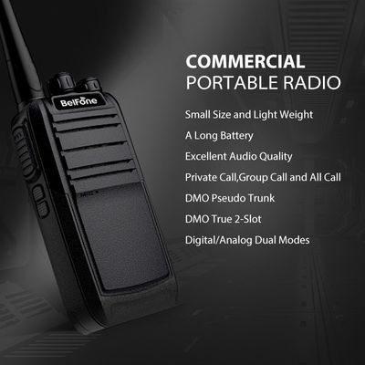 Bellphone DMO Pseudo Trunk VHF/UHF Walkie Talkie BF-TD506 128 Canale di archiviazione e doppia modalità