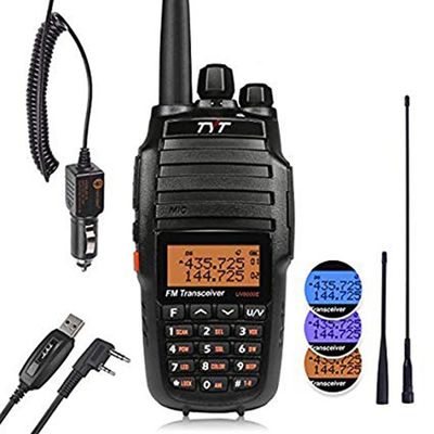 Ricevitore radio FM esterno TYT UV-8000D a doppia banda walkie-talkie portatile con display