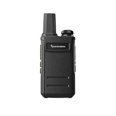 1-3km Talk Range QuanSheng TG-A1 Wireless Long Range Transmitter Professionale Walkie Talkie Nero
