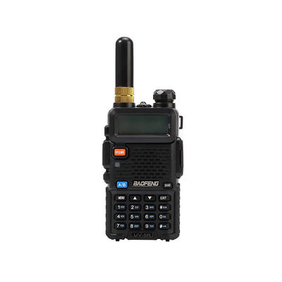 Dimensioni piccole Diamante SRH 805S 4,5 cm Mini cannone in acciaio pollice corto 2.4G Way Radio FM Antenna