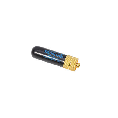 Dimensioni piccole Diamante SRH 805S 4,5 cm Mini cannone in acciaio pollice corto 2.4G Way Radio FM Antenna