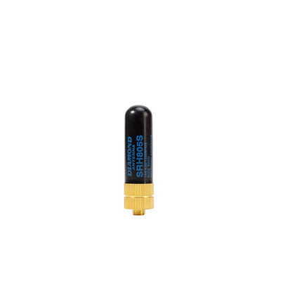 Dimensioni piccole Diamante SRH 805S 4,5 cm Mini cannone in acciaio pollice corto 2.4G Way Radio FM Antenna