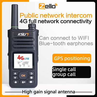 GPS WiFi POC Network Walkie Talkie 4G POC Radio bidirezionale con comunicazione a lungo raggio