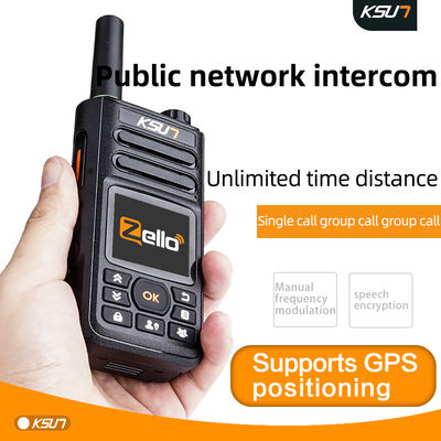 GPS WiFi POC Network Walkie Talkie 4G POC Radio bidirezionale con comunicazione a lungo raggio