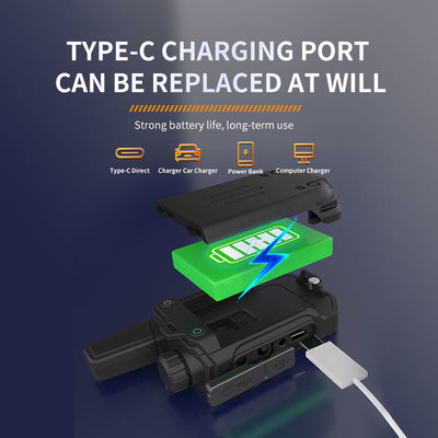 2W doppia licenza PTT-free TC18 portatile bambini Radio 3KM crittografia walkie-talkies