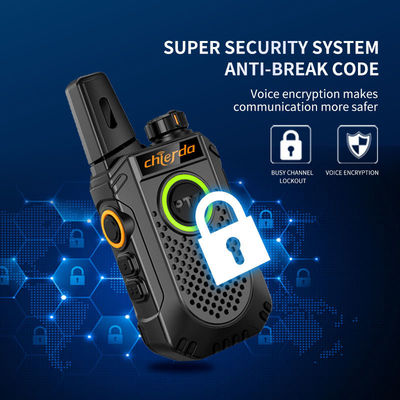 2W doppia licenza PTT-free TC18 portatile bambini Radio 3KM crittografia walkie-talkies