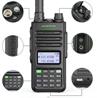 Baofeng UV-9R Pro T57 10W Walkie Talkie portatile 3.7V Trasmettitore con batteria da 2800mAh