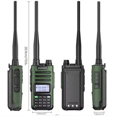 Baofeng UV-9R Pro T57 10W Walkie Talkie portatile 3.7V Trasmettitore con batteria da 2800mAh