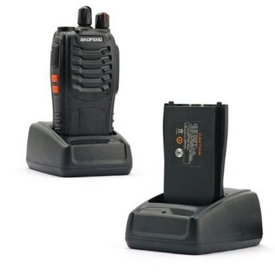 Original Baofeng BF 888S Walkie Talkie Rango di frequenza 400-470Hz Con portacarica