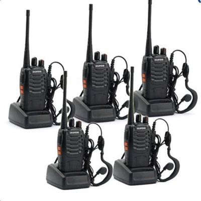 Original Baofeng BF 888S Walkie Talkie Rango di frequenza 400-470Hz Con portacarica