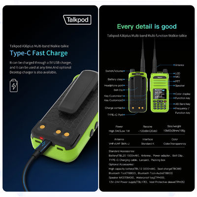 Display a colori Multifunzione A36plus Trasmettitore per adulti