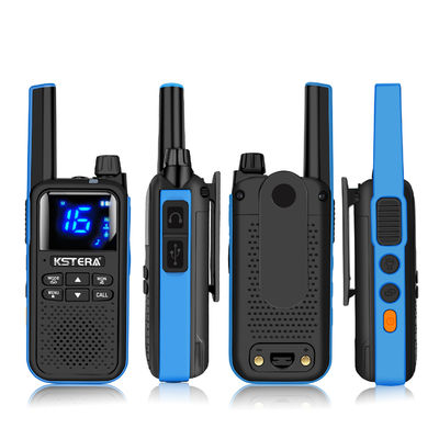 Approvato CE KST AT100 Walkie Talkie impermeabile con auricolare a denti blu per T82 T80 T62