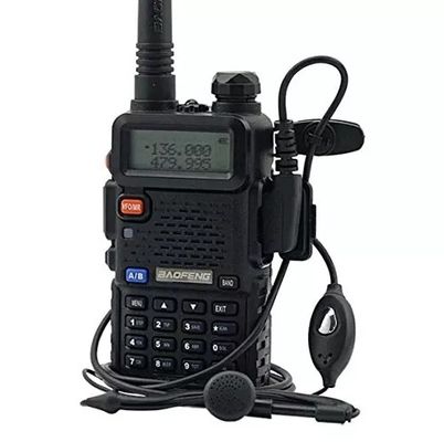 136-174MHz 400-470MHz Baofeng UV5R 8w Walkie Talkie a doppia banda per avventure all'aria aperta
