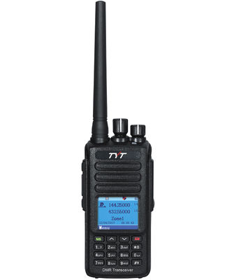 DMR doppia banda IP67 GPS impermeabile opzionale 100000 Contatti 131mm*61mm*36mm Radio digitale