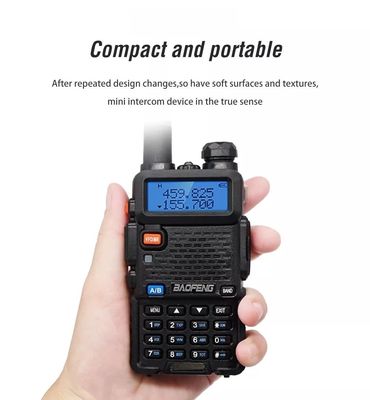 5 colori Vhf Walkie Talkie Dual Band Digital Baofeng Uv-5r Radio a due vie per la radio di prosciutto