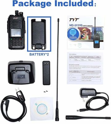 Tyt MD-UV390 a doppia banda VHF UHF Dmr Radio impermeabile IP67 201g