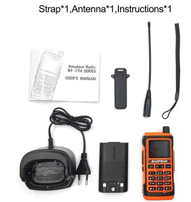 Baofeng Bf-17h UV-17m portatile VHF UHF FM due vie walkie talkie antenna a lungo raggio