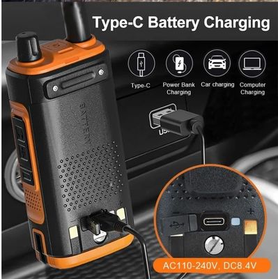 Baofeng Bf-17h UV-17m portatile VHF UHF FM due vie walkie talkie antenna a lungo raggio