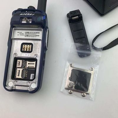 1800 mAh Capacità della batteria Walkie Talkie Android 9.0 N58 con 4G a lungo raggio e GPS