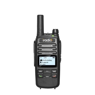 GPS portatile 2g/3g/4g CDMA/WCDMA/Network SIM card POC radio bidirezionale con torcia a LED