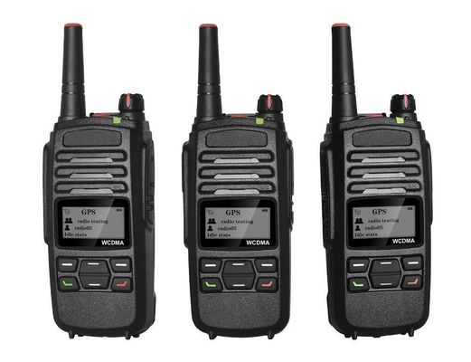 GPS portatile 2g/3g/4g CDMA/WCDMA/Network SIM card POC radio bidirezionale con torcia a LED