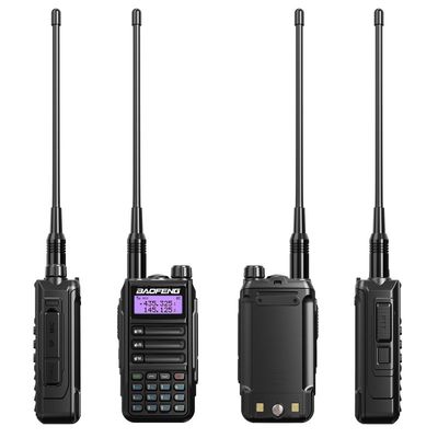 2024 BaoFeng UV-16 PRO High Power TYPE-C Walkie Talkie con colore nero e uscita di 5W
