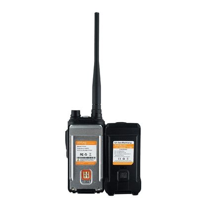 110x58x32mm Baofeng UV-13 Portable UHF VHF Dual Band Amateur Walkie Talkie in nero