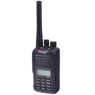 128 Canale di archiviazione VHF UHF Clarigo 468 IP54 Walkie Talkie impermeabile e impermeabile alla polvere