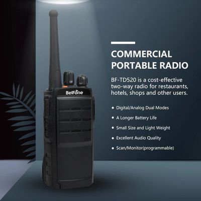 7.4V Digital UHF VHF Dmr Radio portatile senza fili Walkie Talkie a lungo raggio