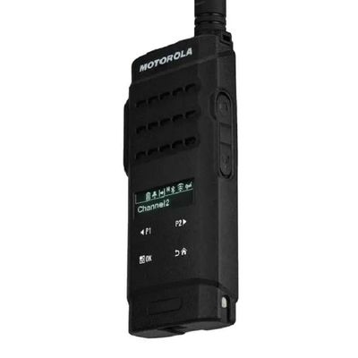 128 canali di archiviazione walkie-talkie nero con alta potenza del segnale e segnale forte