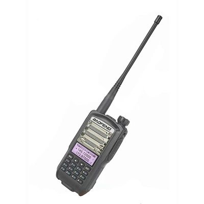 128 Canale di archiviazione Baofeng UV-7r Ultravioletto Dual Frequency Radio Intercom Capelli dritti