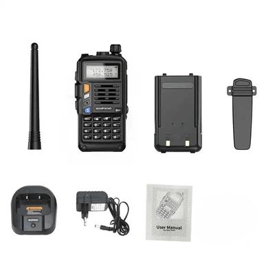 Capacità della batteria 2200mAh UV-S9plus walkie-talkie portatile per frequenza VHF UHF nel 2024