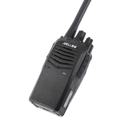 Intervallo di comunicazione 0-8km IPX5 Livello di resistenza all'acqua Abell A51 Tdma Dual Time Slot Walkie Talkie