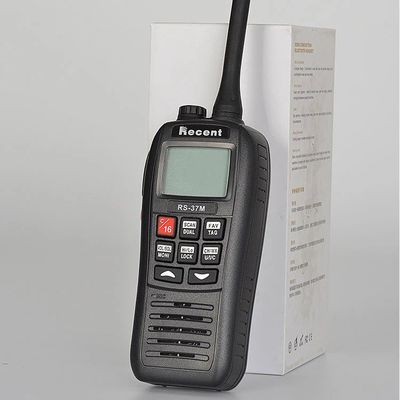 Recenti RS-37m IP67 impermeabile 5W VHF 2 Way Long Range Walkie Talkie Radio Marina