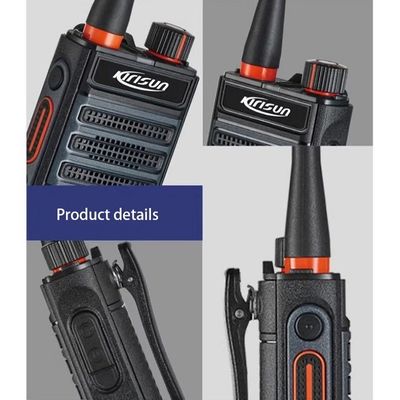 Tipo di walkie-talkie Kirisun UP305 in doppia modalità digitale analogica con riduzione del rumore AI